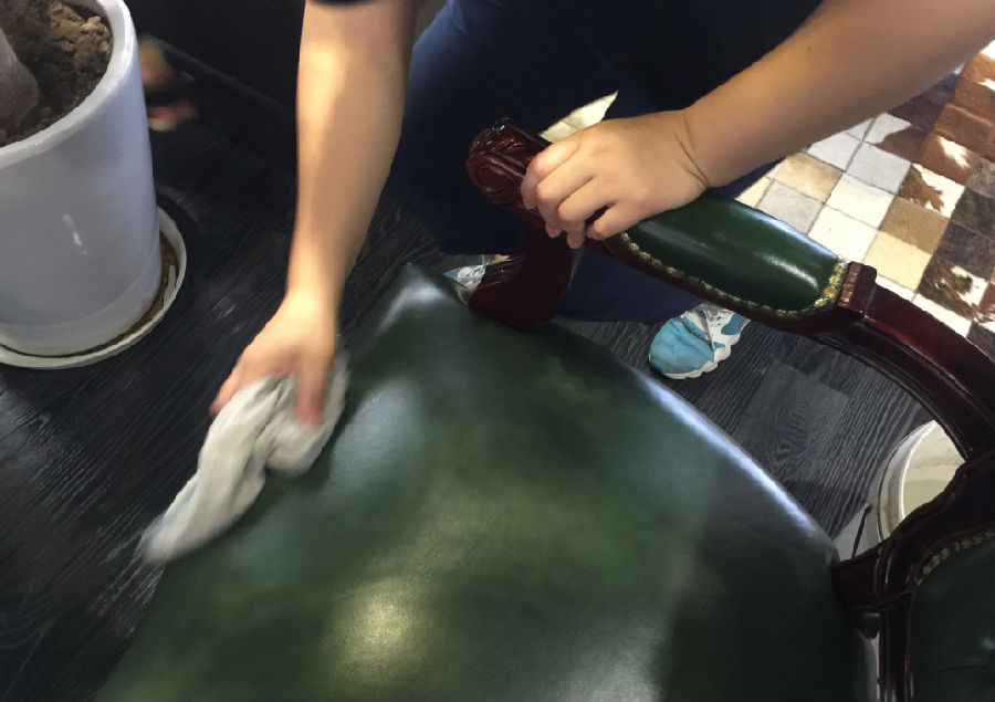 牧野区家具清洗案例